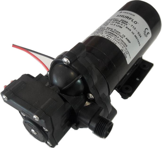 2088-713-534-0 Shurflo Pump 2088-713-534 12vDC 45PSI Demand Switch 3.6 GPM Splash Proof