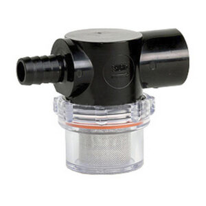 255-323-1 Shurflo 255-323 Twist-On Inlet Strainer .50 Inch Hose Barb