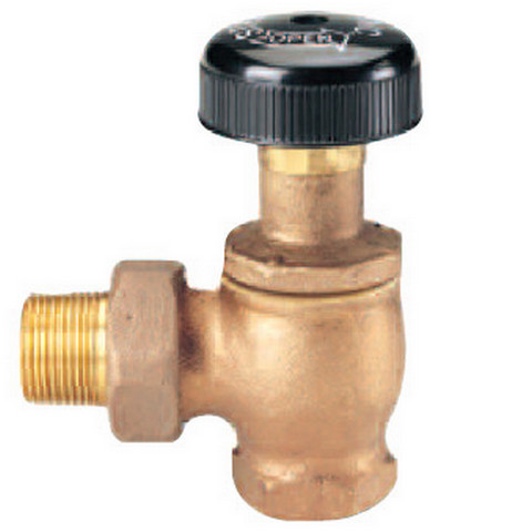 511 Sterlco .75 Inch 511 Spring Packed Radiator Valve Right Hand Corner