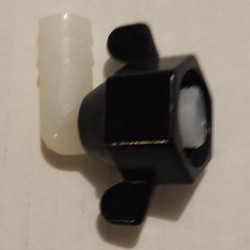 5x5 Shurflo 244-3926 .50 Inch Barb Elbow x .50 Inch NPTF Swivel (2 pack)