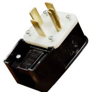Winco 300137 Straight Blade Plug 60A (NEMA 14-60)