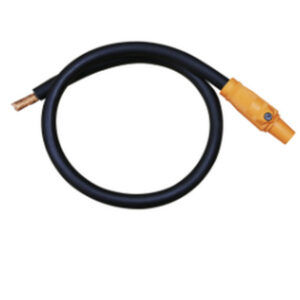 Powertron TBQC40W-BF-50WH White Connection Cable Female Cam-Lock to Bare End