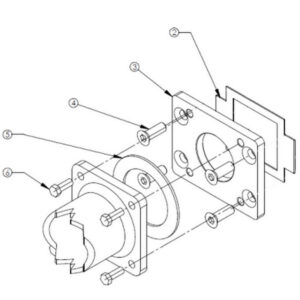Sterlco 684.00866.00 Pump Adaptor Kit (Hoffman, Domestic, Shipco)