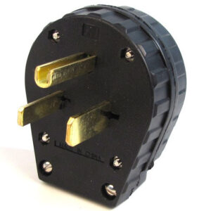 Winco 58230-000 Plug NEMA 6-50 50A Straight Blade Plug