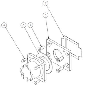 Sterlco 684.89032.00 Pump Adaptor Kit (Paco)