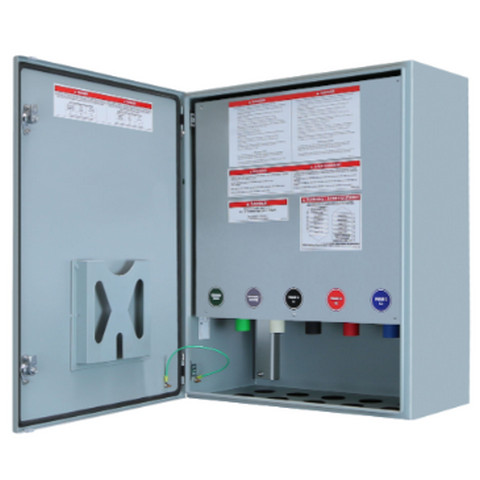 Powertron_CONTRACTOR100 Powertron TBQCC01-AWMS Mild Steel Contractor Tap Box 100A