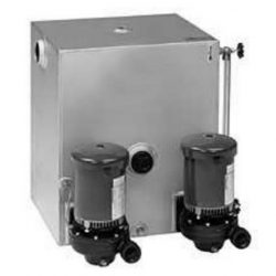 Sterlco 43515-JDF Duplex Boiler Feed Pump With 95 Gallon Stainless Steel Receiver Tank 20 GPM