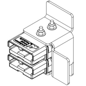 Winco 91861-007 Full Power Anderson Plug Kit 120 Amp, 600V