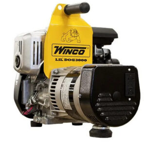 Winco W3000H/D 3kW Portable Electric Generator Commercial Hand Carry