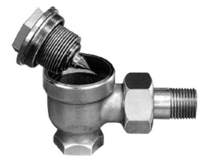 Sterlco 915-AH 1.0 Inch 125 PSI Radiator Trap - Angle