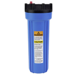 FH4200BLPR Watts FH4200BL12PR Flowmatic 10" Plastic Filter Housing, 1/2" NPT Ports, Pressure Relief Valve