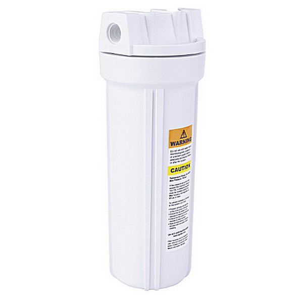 FH4200WW Watts FH4200WW34 Flowmatic 10" Plastic Filter Housing, 3/4" NPT Ports