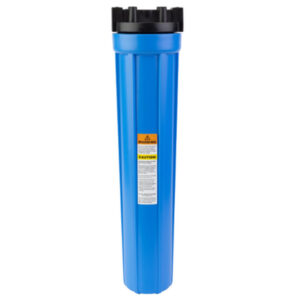 Watts-FH8000BL34 Watts FH8000BL34 Flowmatic 20" Plastic Filter Housing, 3/4" NPT Ports