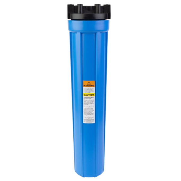 Watts-FH8000BL34 Watts FH8000BL34 Flowmatic 20" Plastic Filter Housing, 3/4" NPT Ports
