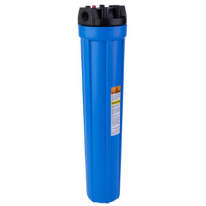 Watts-FH8000BL34PR Watts FH8000BL34PR Flowmatic 20" Plastic Filter Housing, 3/4" NPT Ports, Pressure Relief Valve